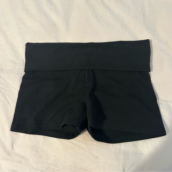 Y2K PINK Victoria Secret Bling YOGA SHORTIE SHORTS - Picture 4 of 4